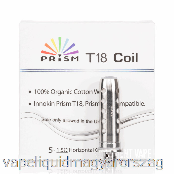 Innokin Prizma T18 / T22 Cseretekercsek 1,5 Ohmos Tekercsek Vape Folyadék